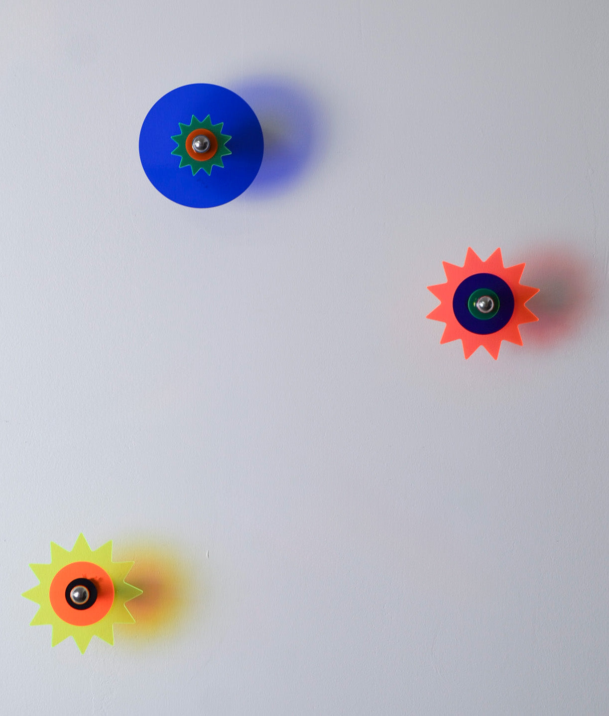patère colorées soleil pop couleur primaire