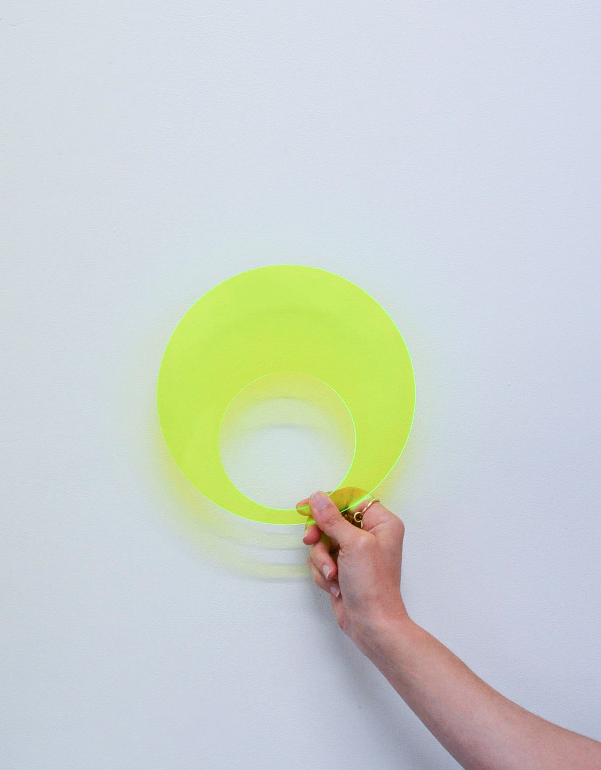 lampe plastique recyclé