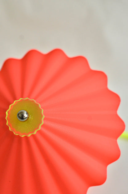 lampe pince parasol colorée