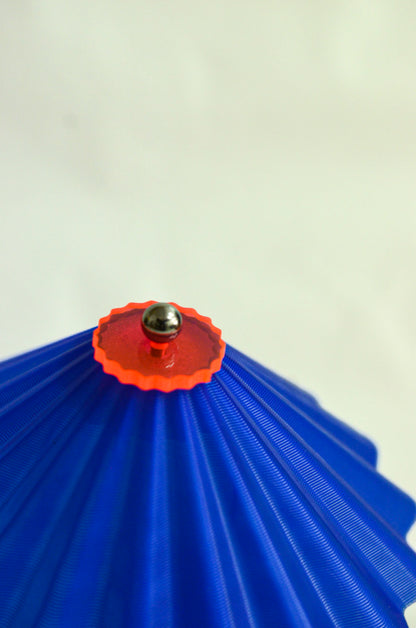 lampe pince parasol colorée