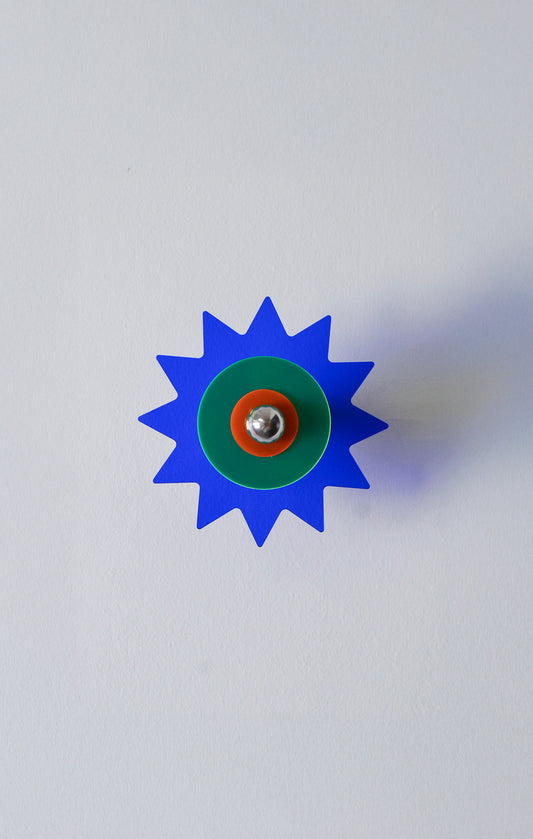 Rayon vert studio patères coloré