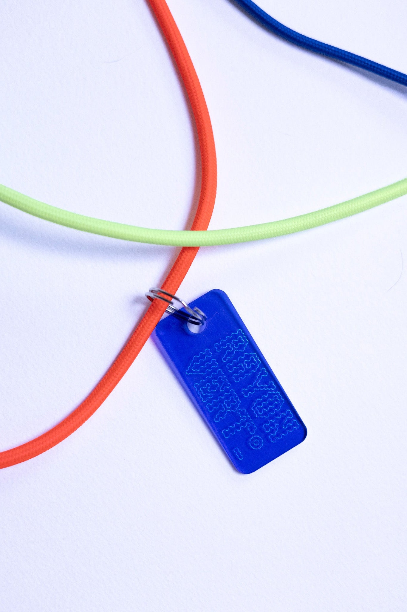 Portes clés fluo Rayon Vert Studio